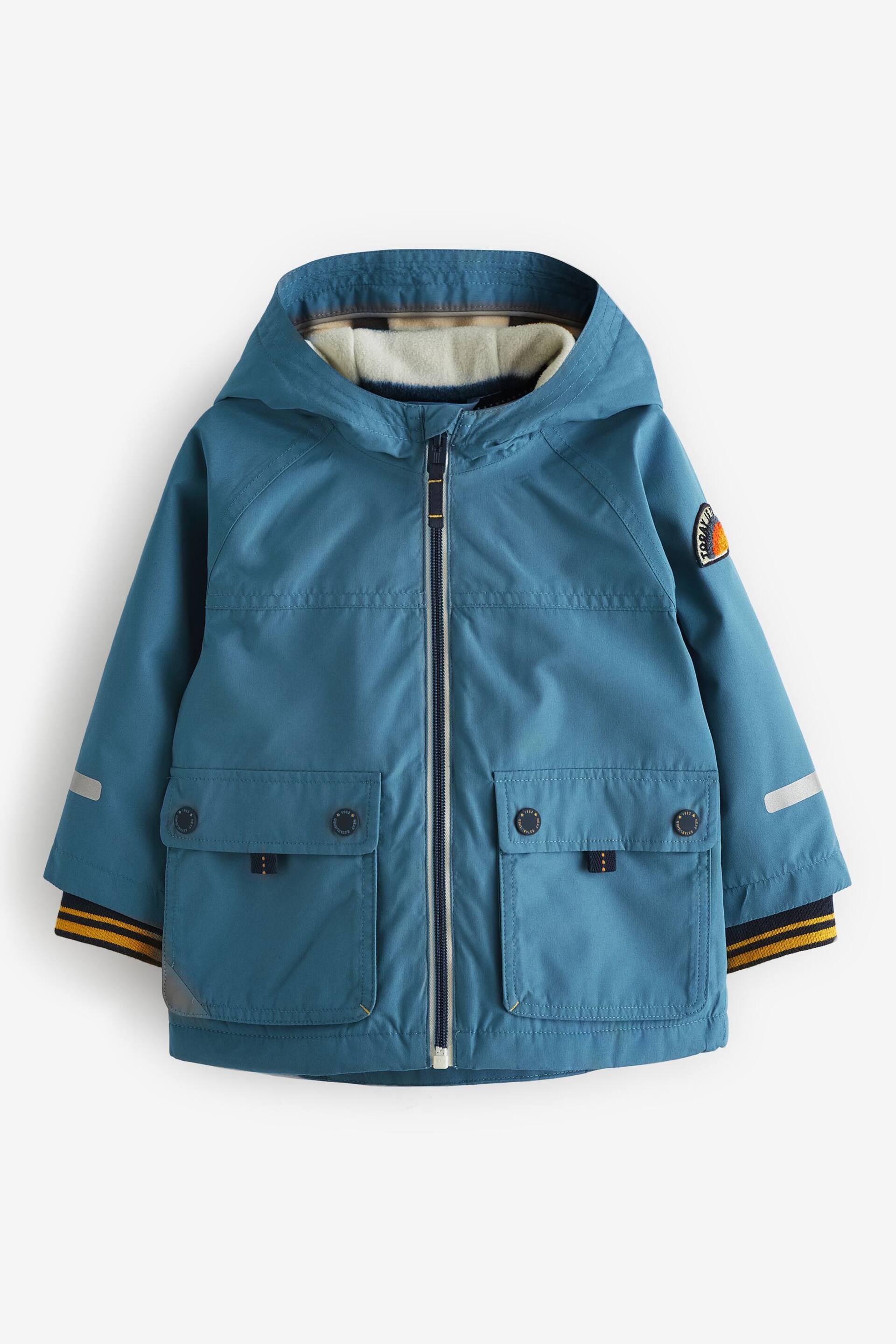 Blue Waterproof Coat (3mths-7yrs) - Image 10 of 14