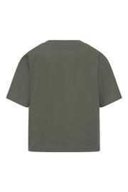 Converse Khaki Green Oversized Chuck Patch Boxy T-Shirt - Image 2 of 3