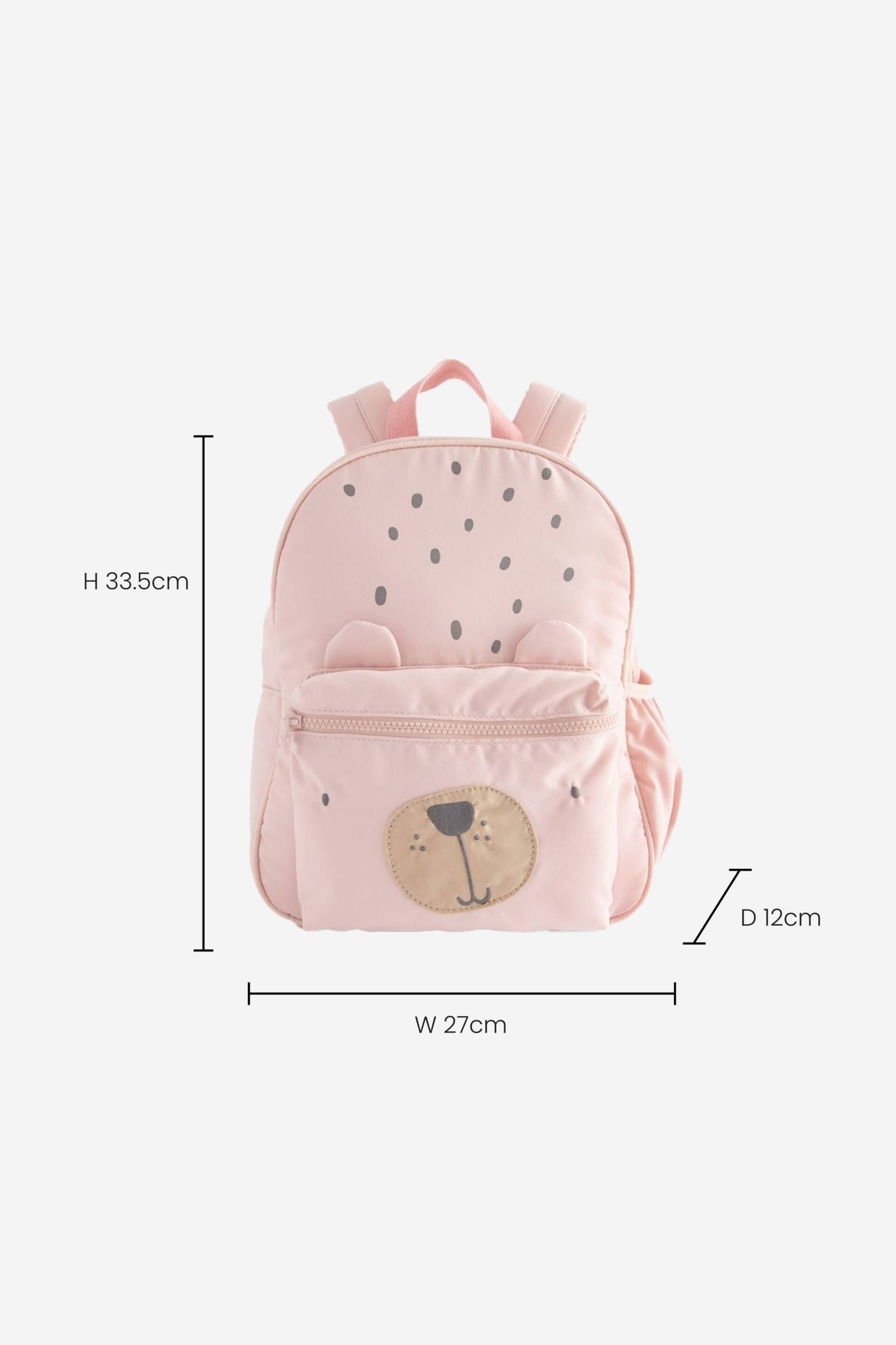 Pink Bear Backpack - Image 3 of 7