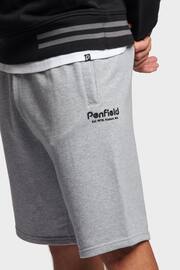 Penfield Grey Hudson Script Sweat Shorts - Image 4 of 6