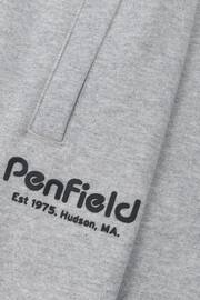 Penfield Grey Hudson Script Sweat Shorts - Image 6 of 6