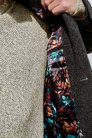Grey Wool Blend Textured Epsom Overcoat - Image 4 of 11