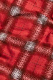 Red Check Reversible Christmas Brushed Cotton Oxford Duvet Cover and Pillowcase Set - Image 8 of 9