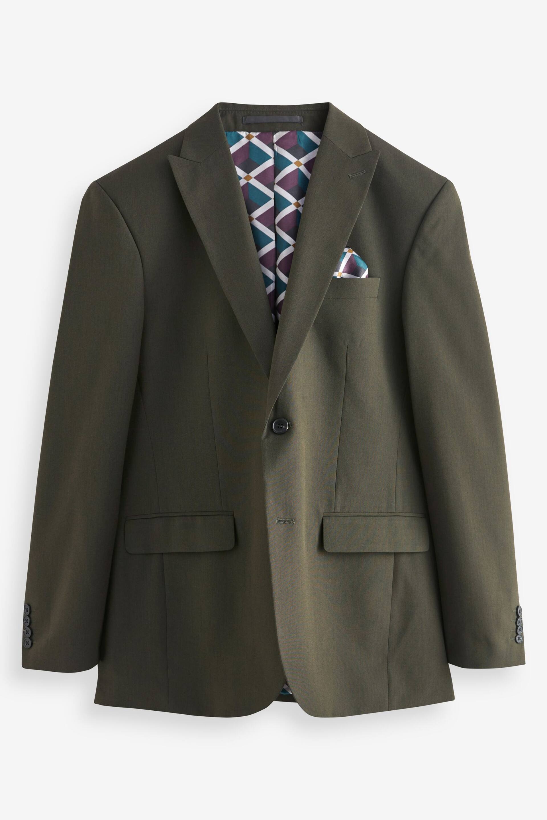 Green Two Button Suit Jacket - Image 5 of 10