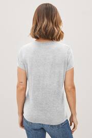 American Vintage Short Sleeve Scoop Neck T-Shirt - Image 2 of 4