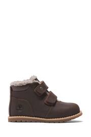 Timberland Pokey Pine Warm Lined Hook and Loop Boots - Image 1 of 4