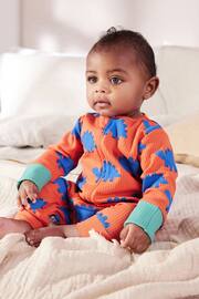 Bright Dino Zip Baby Sleepsuits 3 Pack (0-3yrs) - Image 3 of 16