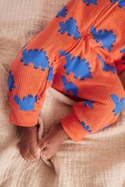 Bright Dino Zip Baby Sleepsuits 3 Pack (0-3yrs) - Image 5 of 16