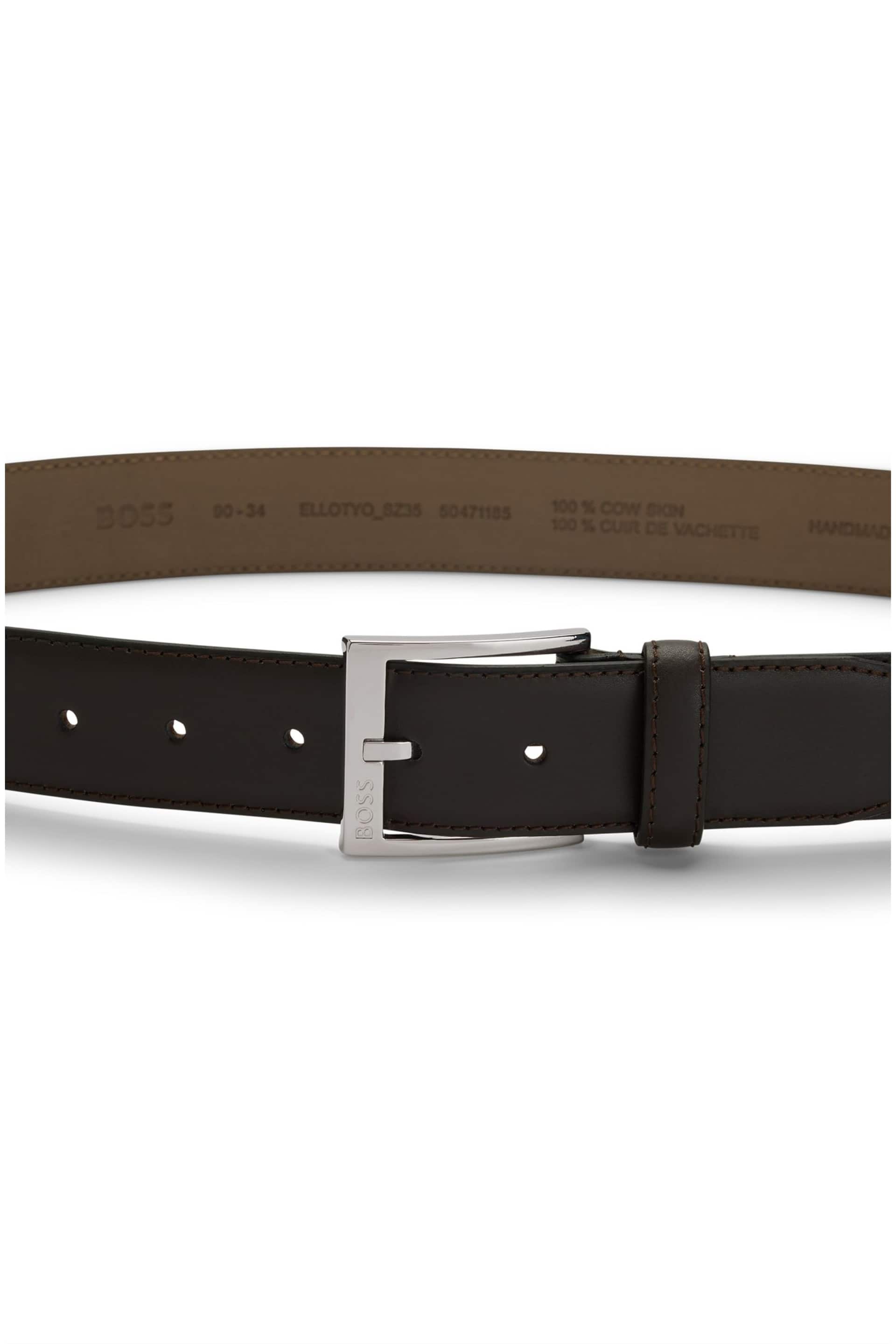 BOSS Brown Ellotyo Leather Belt - Image 2 of 5