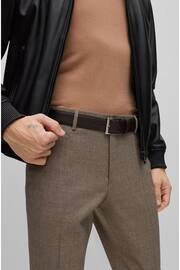 BOSS Brown Ellotyo Leather Belt - Image 4 of 5