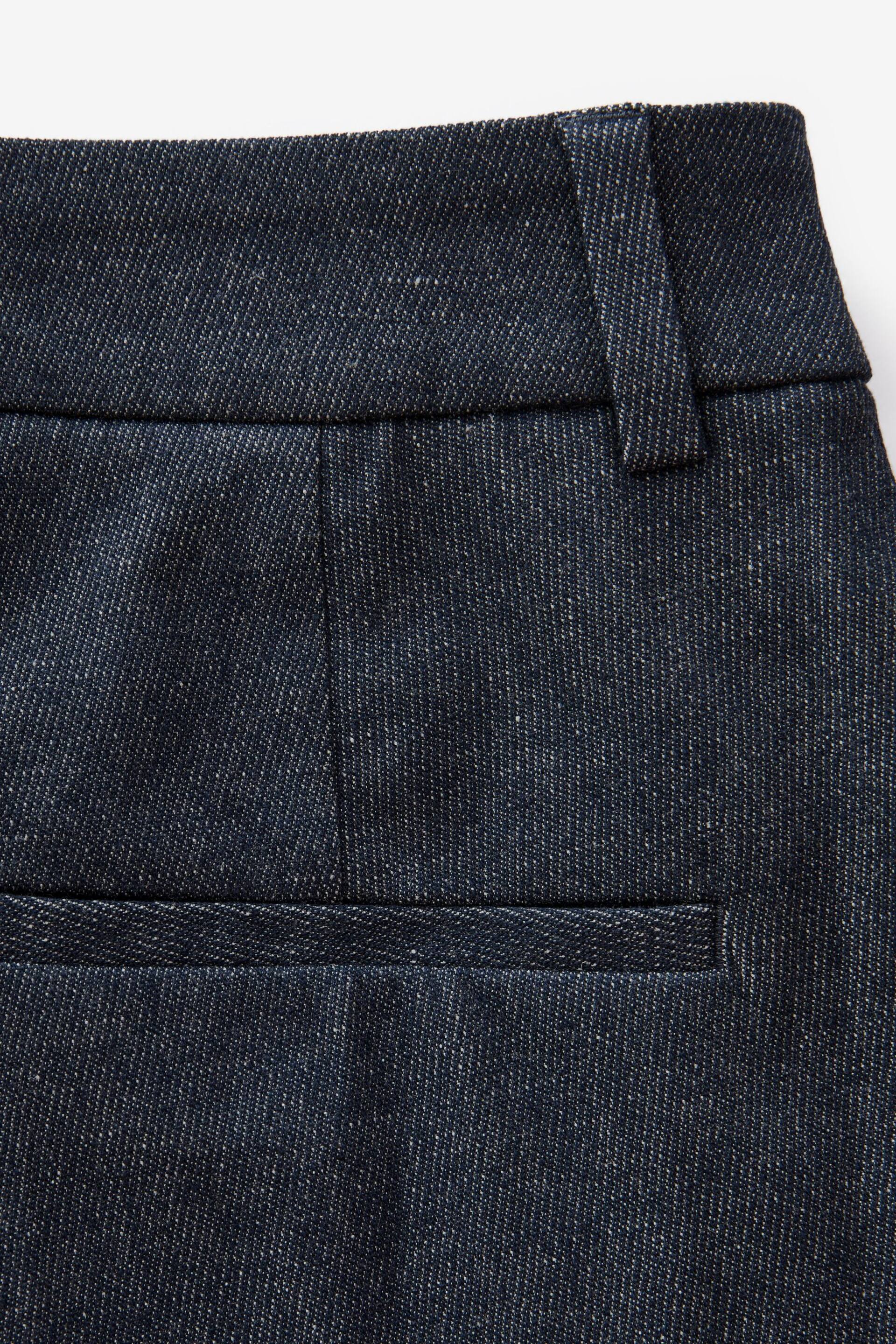 Blue Premium Tailored Denim Bootcut Trousers - Image 9 of 11