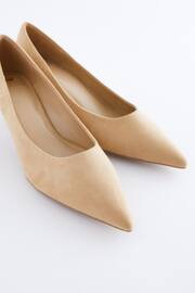 Camel Natural Regular/Wide Fit Forever Comfort® Kitten Heel Court Shoes - Image 5 of 7