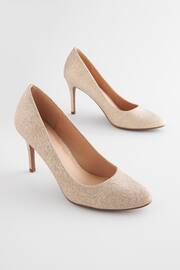 Gold Extra Wide Fit Forever Comfort® Round Toe Court Shoes - Image 1 of 5