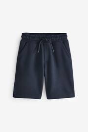 Blue Dark Navy 1 Pack Basic Jersey Shorts (3-16yrs) - Image 1 of 3
