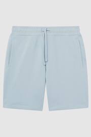 Reiss Ice Blue Henry Garment Dye Jersey Shorts - Image 2 of 5