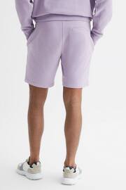 Reiss Lilac Henry Garment Dye Jersey Shorts - Image 5 of 5