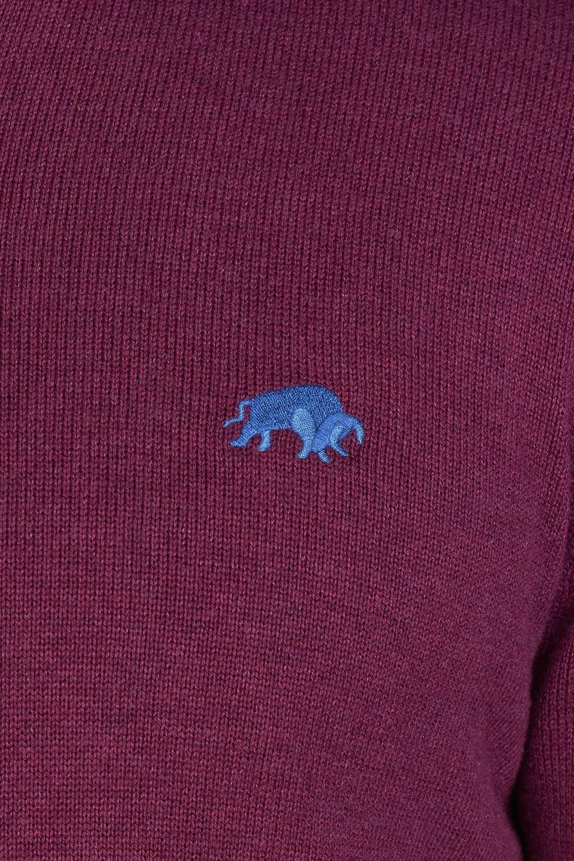 Raging Bull Classic Quarter Zip Sweat Top - Image 6 of 6