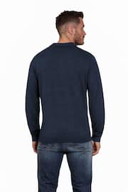 Raging Bull Long Sleeve Knitted Polo - Image 2 of 5
