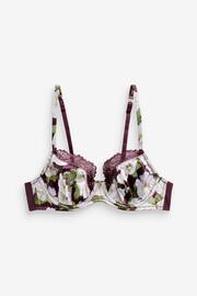 B by Ted Baker Satin Non Pad Underwired Plunge Bra - Image 7 of 8