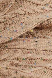 Camel Cable Belt Cardigan - Image 6 of 6