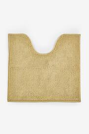 Ochre Yellow Bobble Pedestal Bath Mat - Image 3 of 5