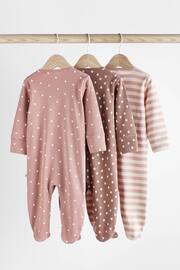 Neutral Baby Sleepsuits 3 Pack (0mths-2yrs) - Image 2 of 8