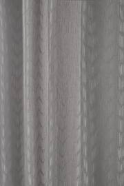 Silver/Gold Shimmer Jacquard Eyelet Lined Curtains - Image 4 of 5