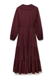 Another Sunday Wrap Over Midi Dress With Ruffle Detail - Image 5 of 7