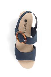 Pavers Touch Fasten Platform Sandals - Image 3 of 5