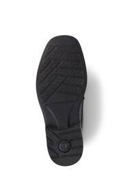 Pavers Lace-Up Smart Black Shoes - Image 5 of 5