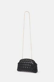 Forever New Black Winifred Weave Frame Clutch - Image 3 of 4