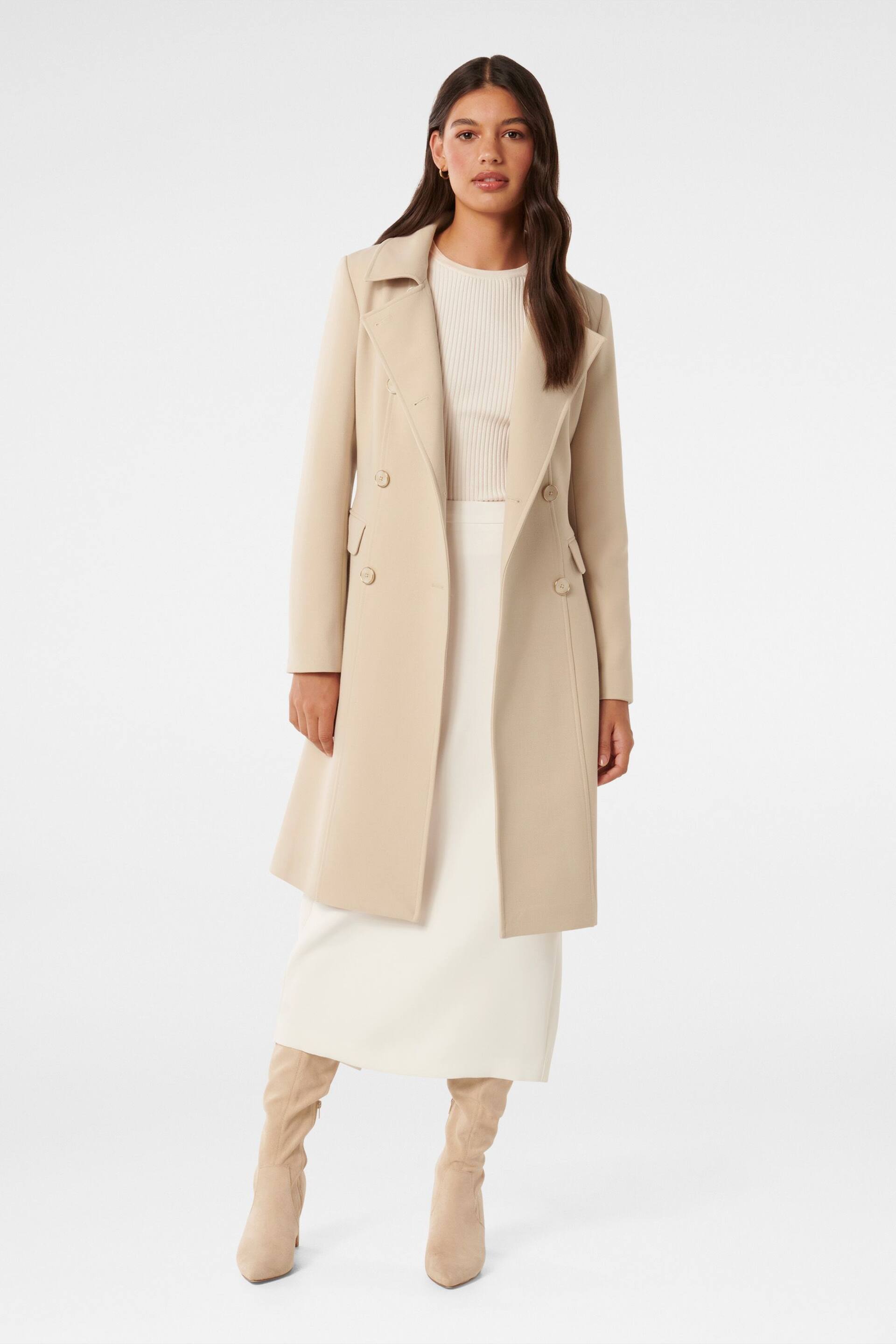 Forever New Brown Melissa Trench Coat - Image 5 of 5