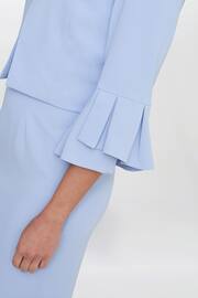Gina Bacconi Blue Melissa Crepe Dress - Image 6 of 8