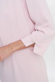 Gina Bacconi Pink Corinne Crepe Dress And Jacket - Image 5 of 6