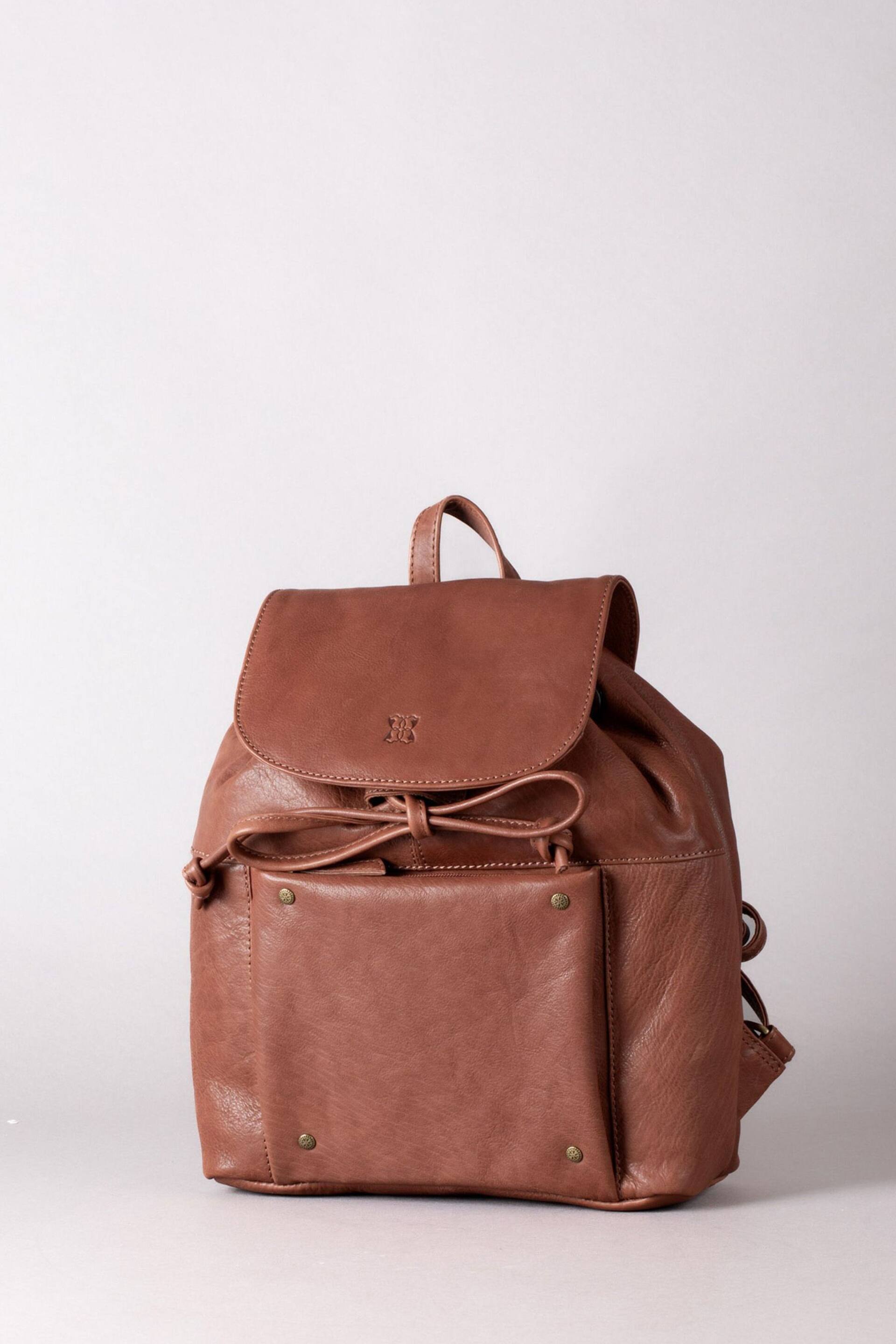 Lakeland Leather Harstone Leather  Backpack - Image 1 of 7
