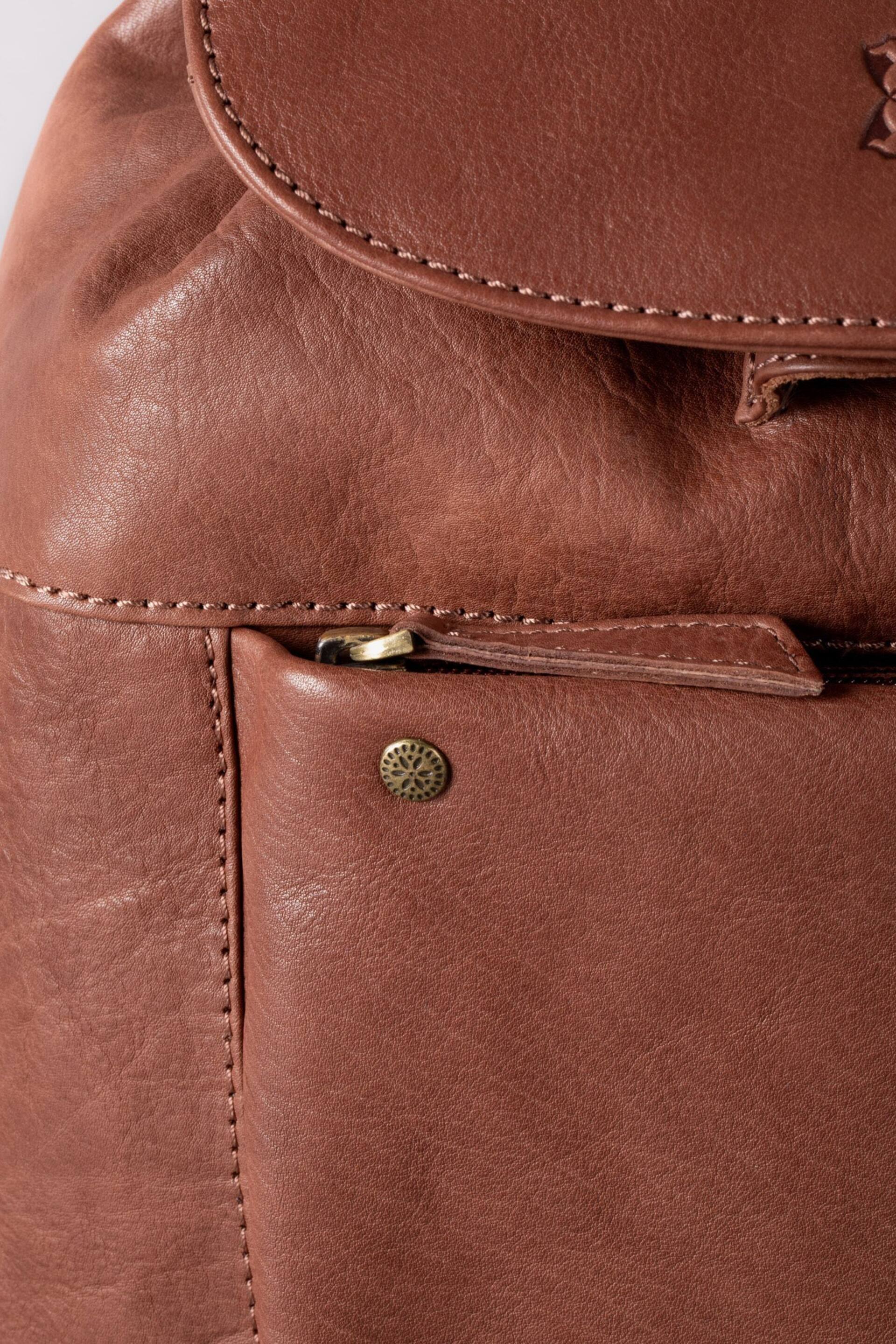 Lakeland Leather Harstone Leather  Backpack - Image 4 of 7