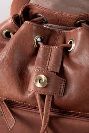 Lakeland Leather Harstone Leather  Backpack - Image 5 of 7