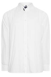 BadRhino Big & Tall White Long Sleeve Poplin Shirt - Image 2 of 3