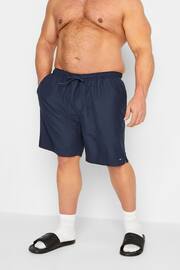 BadRhino Big & Tall Blue Plain Swimshorts - Image 2 of 4