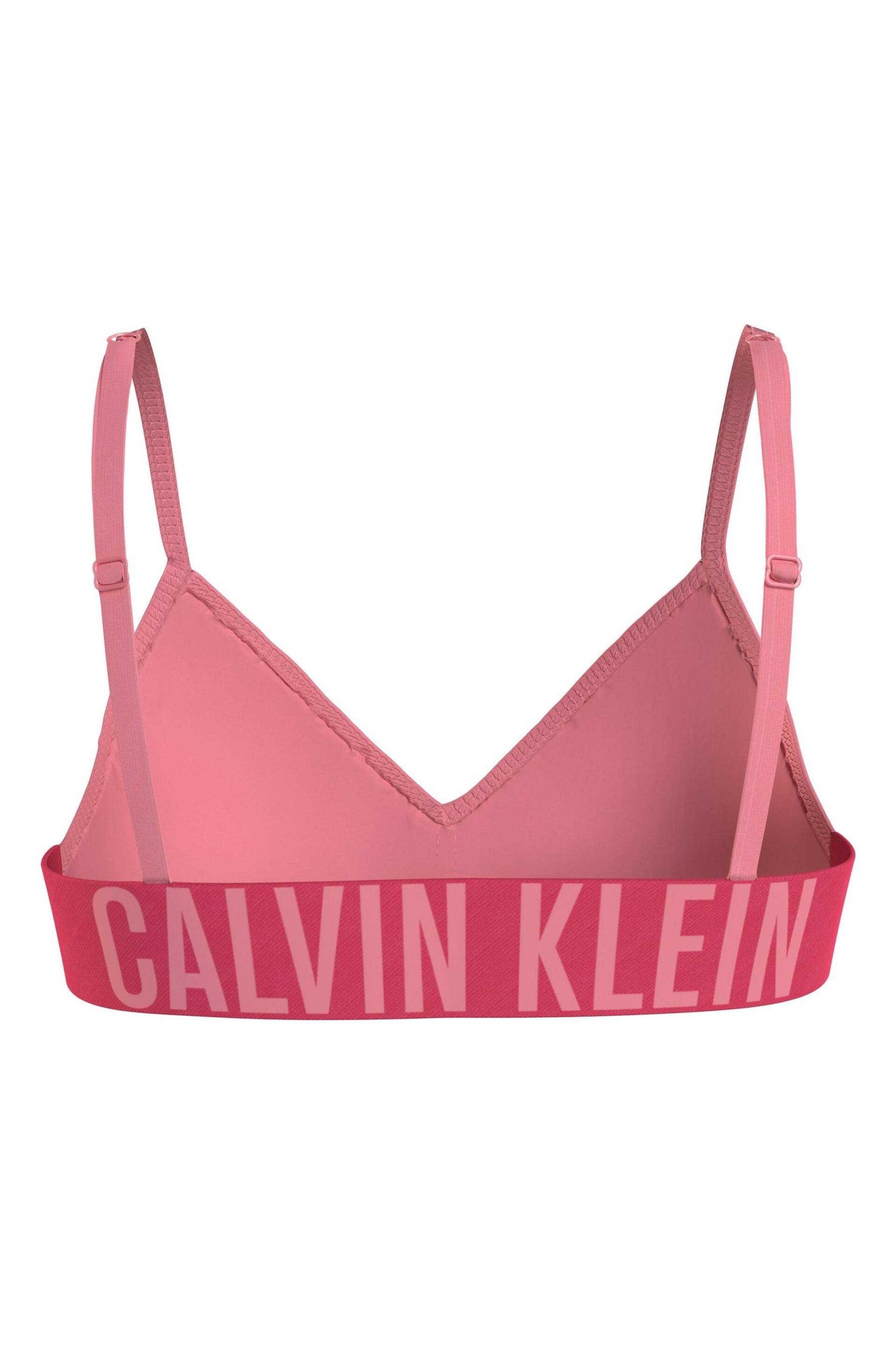 Calvin Klein Pink Single Molded Bra - Image 2 of 2