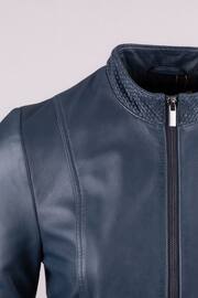 Lakeland Leather Blue Anthorn Leather Jacket - Image 2 of 5