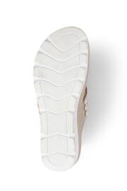 Pavers Natural Leather T Bar Sandals - Image 5 of 5