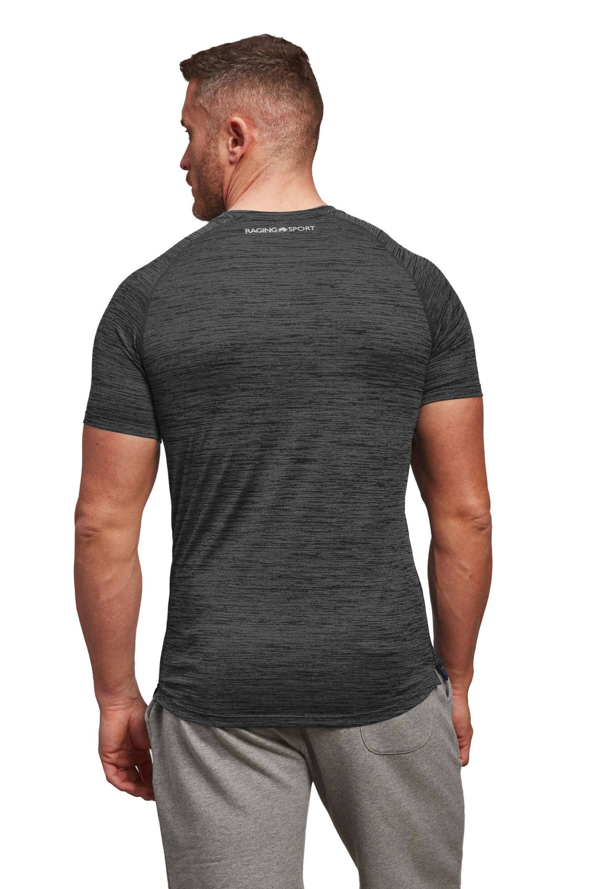 Raging Bull Grey Performance T-Shirt - Image 3 of 3