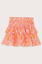 Monsoon Orange Tinashe Palm Print Skort - Image 2 of 3