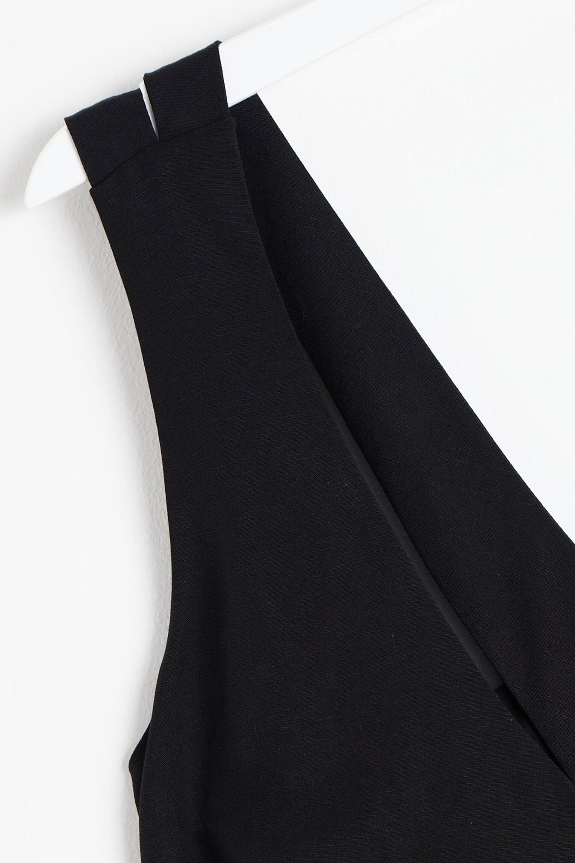 Oliver Bonas Belted Sleeveless Black Jumpsuit - Image 6 of 6