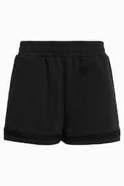 AllSaints Black Ewelina Lila Shorts - Image 6 of 6
