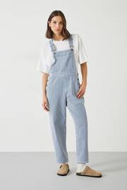 Hush Blue Wilder Striped Dungarees - Image 2 of 5