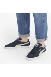 Puma Blue Suede Classic XXI Unisex Trainers - Image 7 of 8