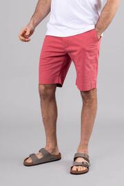 Lakeland Clothing Pink Fynn Cotton Shorts - Image 1 of 3