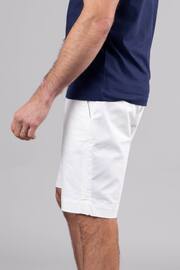 Lakeland Clothing Cream Fynn Cotton Shorts - Image 2 of 4